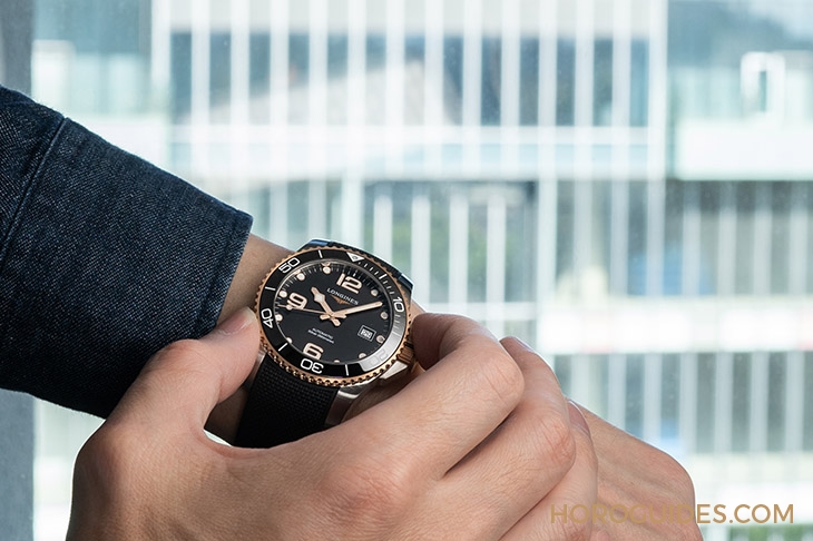 LONGINES - HYDRO CONQUEST - L3.781.3.06.9 - 為什麼潛水錶迷都愛浪鬼?必買浪琴表HydroConquest的五個理由