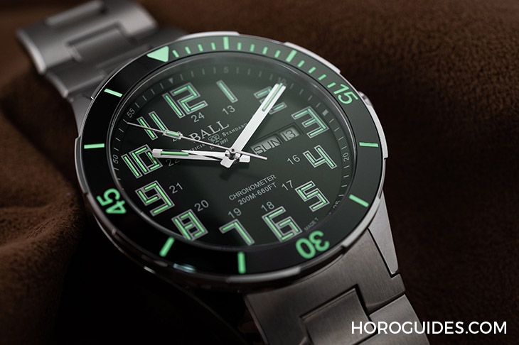 BALL WATCH - ROADMASTER - DM3050B-S10C-BK - BALL WATCH果然硬底子!中價位強悍款式 StarLight Ceramic