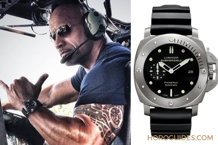 PANERAI - 【名人錶盒】巨石強森戴IWC出席Netflix《紅色通緝令Red Notice》首映