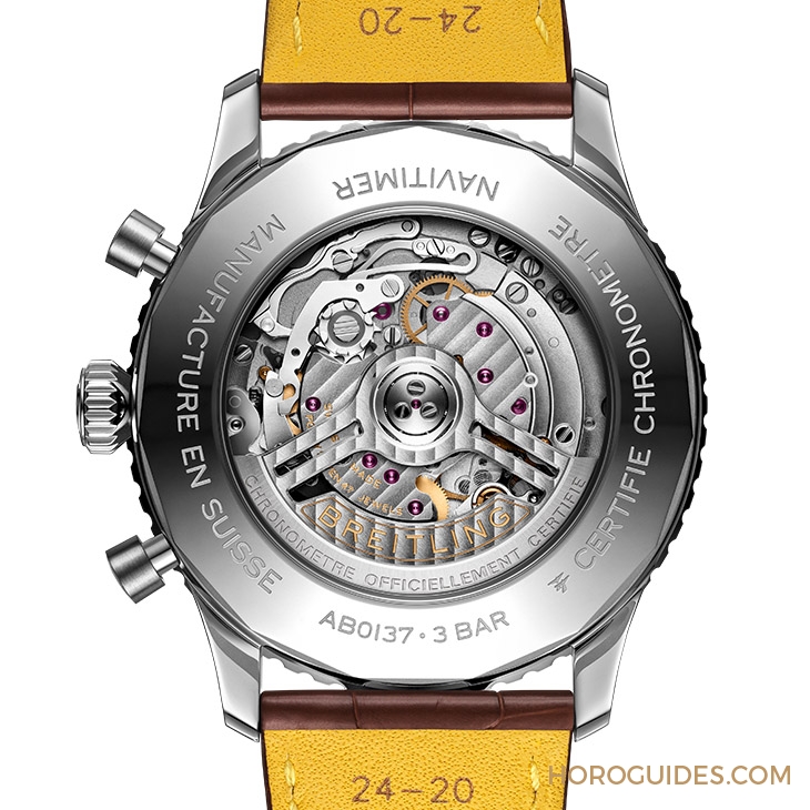 BREITLING - NAVITIMER - AB0138241C1P1 - 飛行錶界的Ace歸隊！百年靈BREITLING Navitimer翅膀標誌重回錶盤