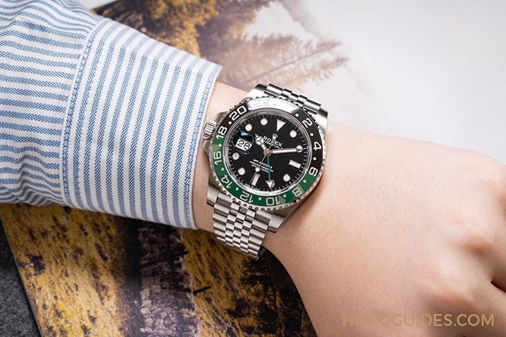 ROLEX - GMT-MASTER II - 126720VTNR-0001 - 勞力士2022重點新錶一次看:GMT-Master II左錶冠綠黑圈、Yacht-Master白金鷹眼版