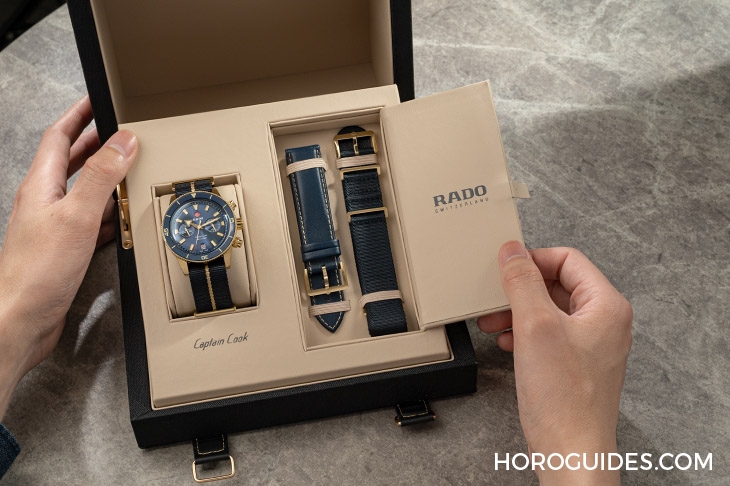 RADO - CAPTAIN COOK - R32146208 - 陶瓷圈計時潛水錶最新選擇|RADO雷達表庫克船長計時碼錶【名錶上手】