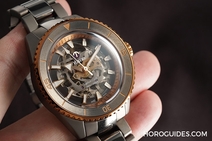 RADO - CAPTAIN COOK - R32148162 - 更能滿足收藏樂趣!RADO Captain Cook雷達表庫克船長全陶瓷鏤空腕錶