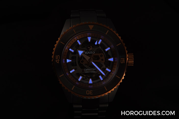 RADO - CAPTAIN COOK - R32148162 - 更能滿足收藏樂趣!RADO Captain Cook雷達表庫克船長全陶瓷鏤空腕錶