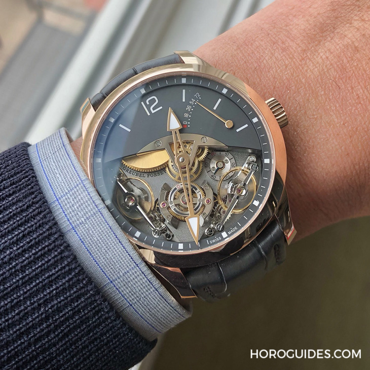 GREUBEL FORSEY - DOUBLE BALANCIER - （Hand-wound movement with 2 patents） - IG影響力人物：@horomariobro的風格錶款