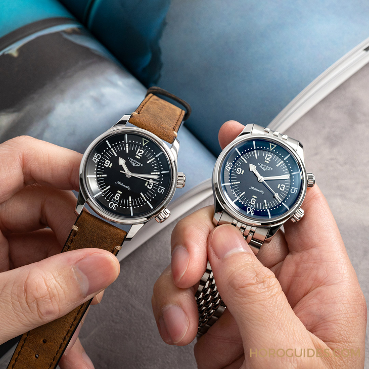 LONGINES - HERITAGE - L3.764.4.90.6 - 獻給OG錶迷的浪漫：浪琴表LONGINES Legend Diver潛水錶39毫米