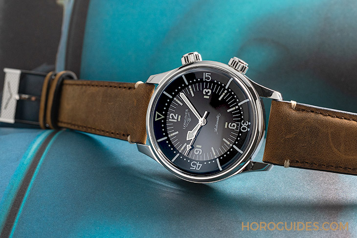 LONGINES - HERITAGE - L3.764.4.90.6 - 獻給OG錶迷的浪漫：浪琴表LONGINES Legend Diver潛水錶39毫米