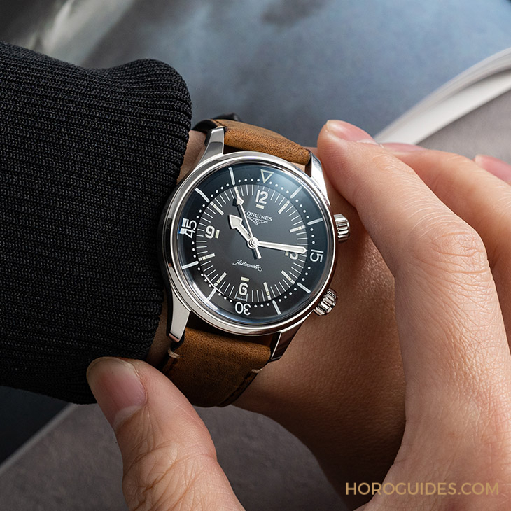 LONGINES - HERITAGE - L3.764.4.90.6 - 獻給OG錶迷的浪漫：浪琴表LONGINES Legend Diver潛水錶39毫米