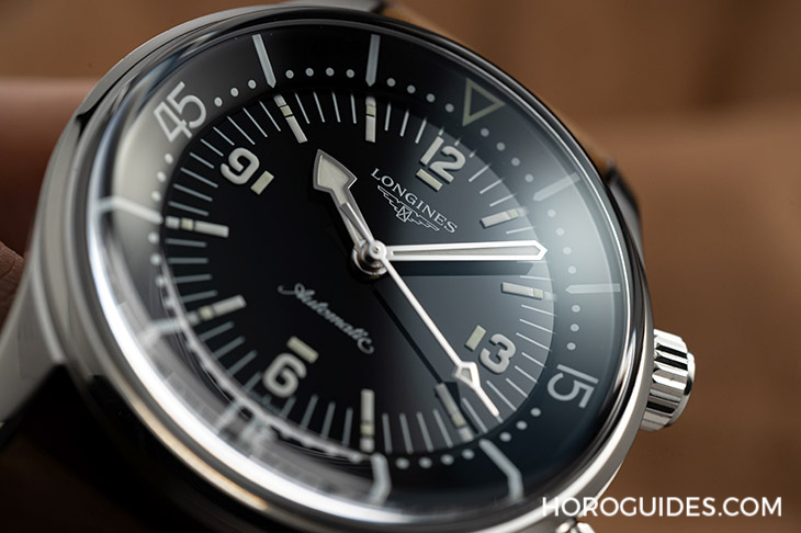 LONGINES - HERITAGE - L3.764.4.90.6 - 獻給OG錶迷的浪漫：浪琴表LONGINES Legend Diver潛水錶39毫米