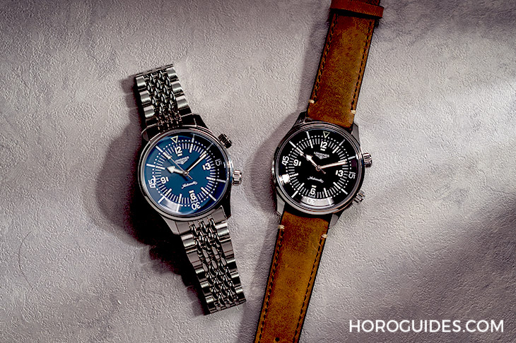 LONGINES - HERITAGE - L3.764.4.90.6 - 獻給OG錶迷的浪漫：浪琴表LONGINES Legend Diver潛水錶39毫米