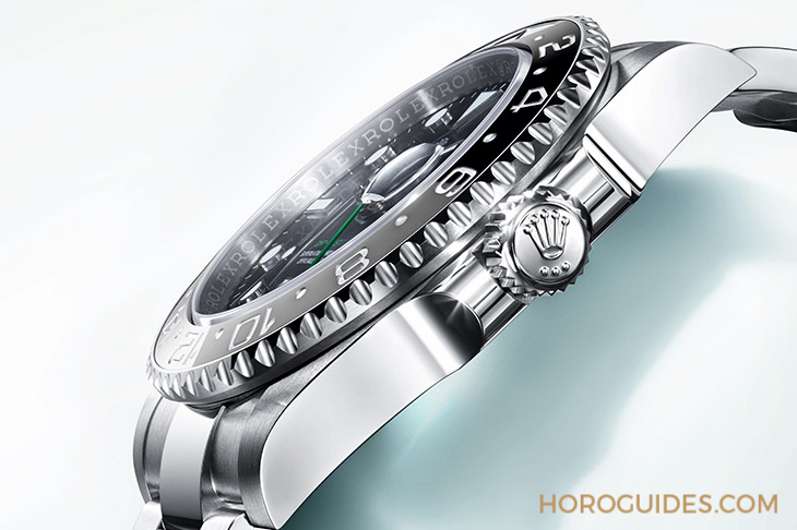 ROLEX - GMT-MASTER II - 126710GRNR-0004 - 勞力士不鏽鋼灰黑雙色陶瓷圈126710GRNR：GMT-Master II也有想要低調的時候