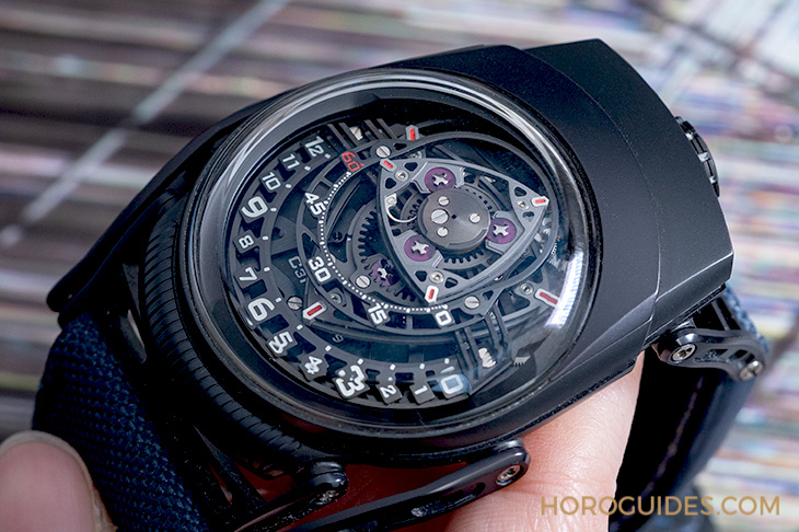 URWERK - SATELLITE - UR-100V BLUE - IG影響力人物：Johnathan Chan最愛的獨立製錶收藏