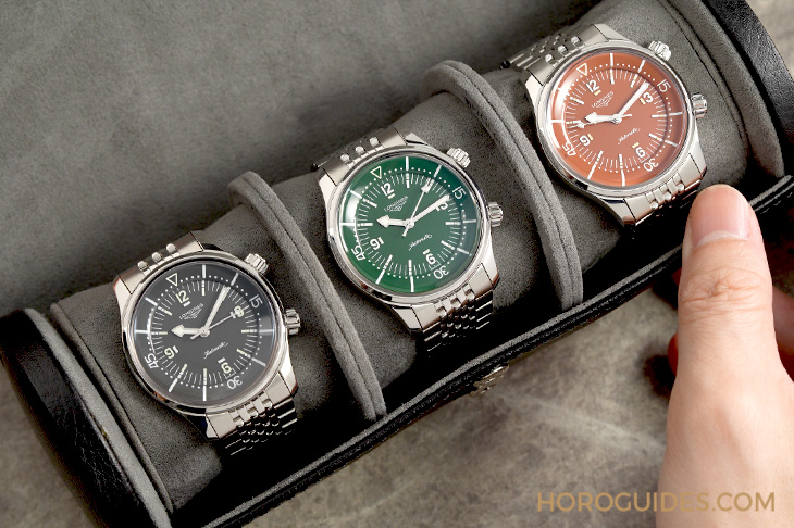 LONGINES - HERITAGE - L3.764.4.06.6 - 是時候給傳統潛水錶更多顏色瞧瞧!浪琴表LONGINES Legend Diver三款新色