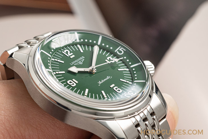 LONGINES - HERITAGE - L3.764.4.06.6 - 是時候給傳統潛水錶更多顏色瞧瞧!浪琴表LONGINES Legend Diver三款新色