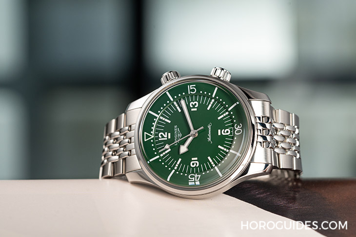 LONGINES - HERITAGE - L3.764.4.06.6 - 是時候給傳統潛水錶更多顏色瞧瞧!浪琴表LONGINES Legend Diver三款新色