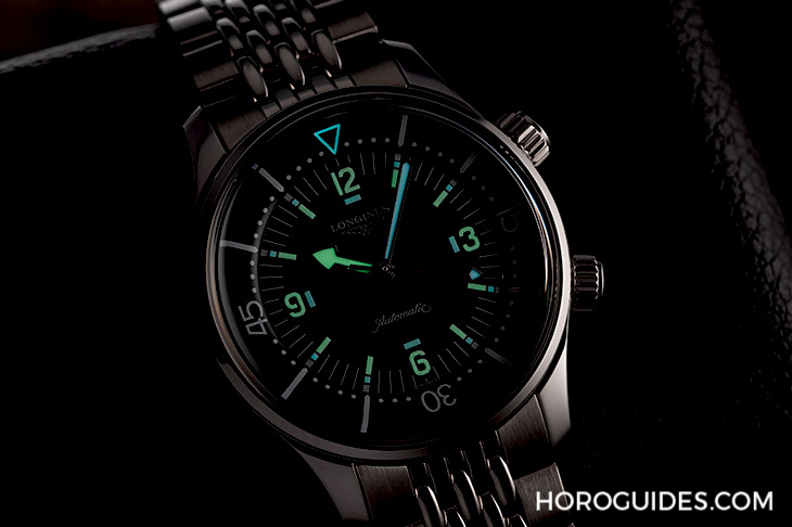 LONGINES - HERITAGE - L3.764.4.06.6 - 是時候給傳統潛水錶更多顏色瞧瞧!浪琴表LONGINES Legend Diver三款新色