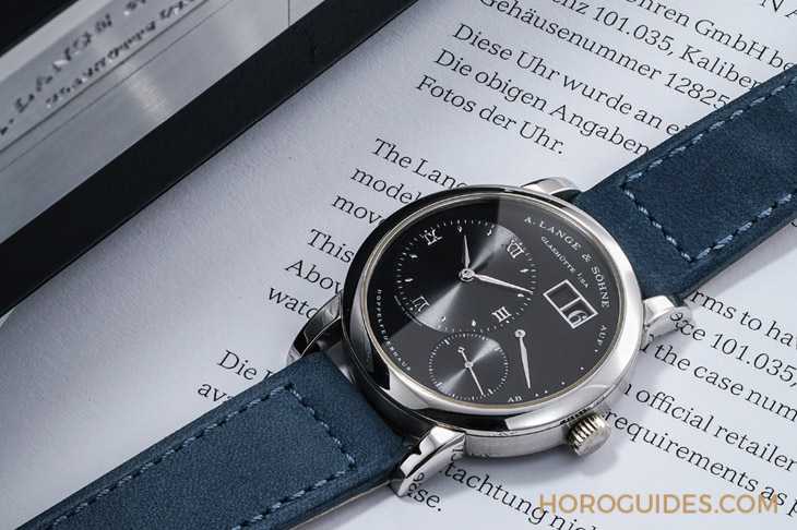 A. LANGE & SÖHNE - LANGE 1 - 191.063 - 朗格Lange 1問世30週年，獻給知音藏家的罕見玫瑰金藍面