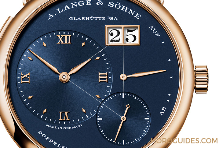 A. LANGE & SÖHNE - LANGE 1 - 191.063 - 朗格Lange 1問世30週年，獻給知音藏家的罕見玫瑰金藍面