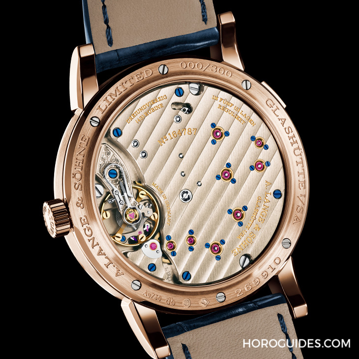 A. LANGE & SÖHNE - LANGE 1 - 191.063 - 朗格Lange 1問世30週年，獻給知音藏家的罕見玫瑰金藍面