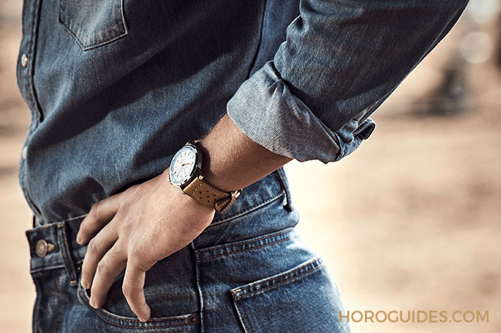 BREITLING - TOP TIME - AB3113281A1X1 - 與Top Time一起追尋自由：BREITLING百年靈B31全新三針腕錶與自製機芯