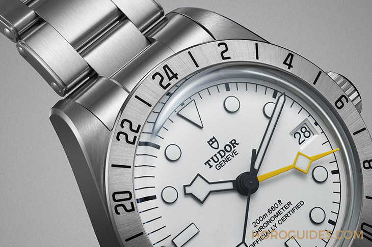 TUDOR - BLACK BAY - M79470-0004 - 平民版勞力士Explorer II白面款！TUDOR帝舵表Black Bay Pro推出蛋白色錶面
