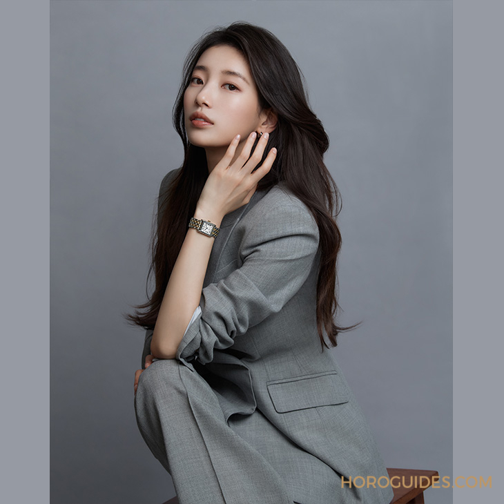 LONGINES - DOLCEVITA - L5.200.5.71.7 - 秀智Suzy與她的LONGINES浪琴表，比時光更閃耀的優雅瞬間