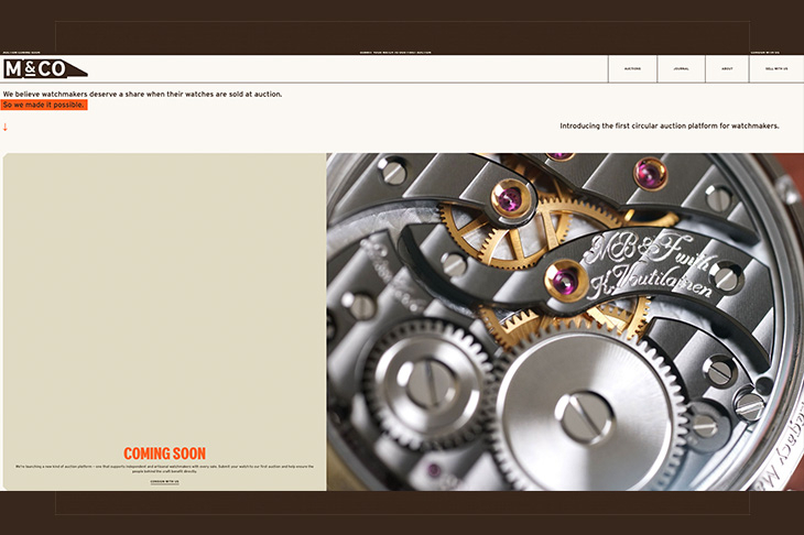 SIMON BRETTE - SIMON BRETTE - （CHRONOMÈTRE ARTISANS ROSE GOLD） - 獨立製錶的公平交易平台誕生？富藝斯前數位總監創立拍賣公司Marteau & Co.