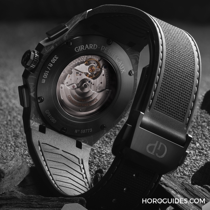GIRARD-PERREGAUX - LAUREATO - 81060-41-3222-1CX - 令人驚「碳」 創新複合材質新錶登場|GP Laureato Absolute Chronograph 8Tech