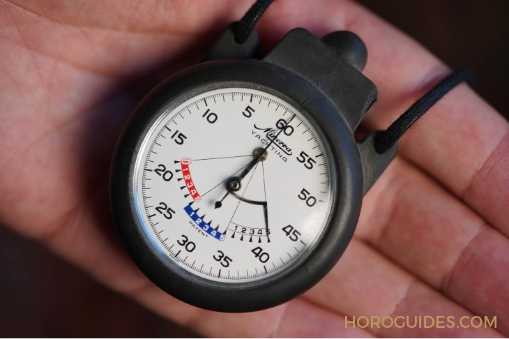 MONTBLANC - 1858 - (Blue Arrow) - MONTBLANC x Collective Horology聯手再現Minerva傳奇設計|1858 Minerva單按鈕計時碼錶Blue Arrow P.05