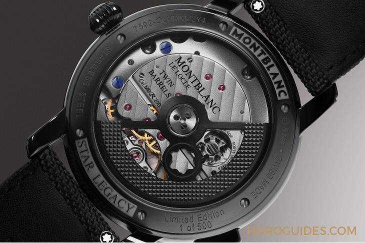 MONTBLANC - STAR - 130985 - 鋼藍、全黑與巴黎釘紋的全新活力|MONTBLANC Star Legacy Nicolas Rieussec計時碼錶