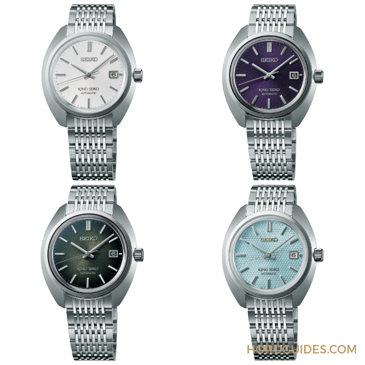 SEIKO - KING SEIKO - SJE109 - King Seiko全新1969年復古設計，江戶紫以及限量龍鱗面盤登場
