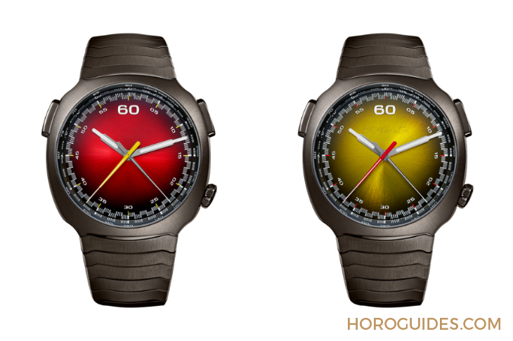 H. MOSER & CIE - STREAMLINER - 6907-1201 - 紅黃雙傑，競速新章｜H. MOSER & CIE.推出Streamliner自動飛返計時碼錶Alpine限量版