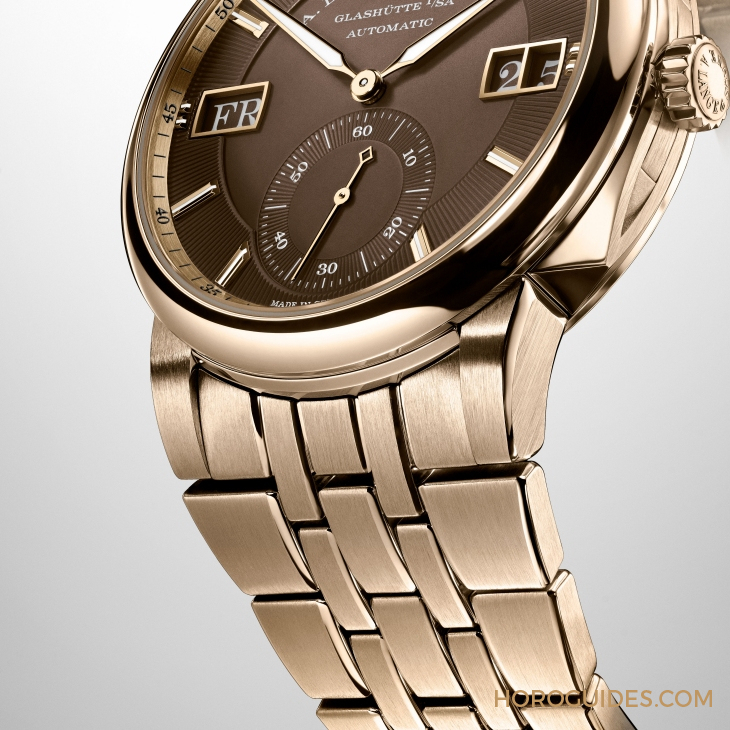 A. LANGE & SÖHNE - ODYSSEUS - 363.150 - 蜜金披身！朗格Odysseus首攜專利蜂蜜金錶殼與錶鍊耀目登場