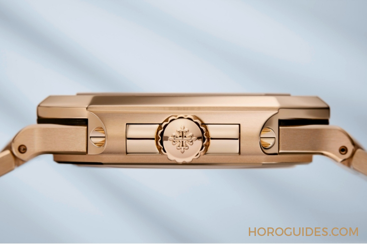 PATEK PHILIPPE - CUBITUS - 7128/1G-001 - Cubitus 40mm中裝尺寸現身！PATEK PHILIPPE Ref. 7128白金藍灰面及玫瑰金啡面款登場