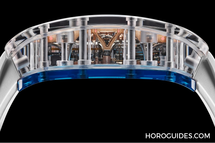 RICHARD MILLE - LIMITED EDITION - RM 75-01 - 漫遊藍寶石水晶海洋！RICHARD MILLE推出三款RM 75-01飛行陀飛輪藍寶石水晶腕錶