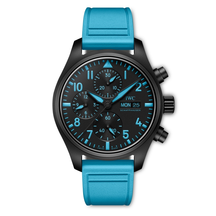 IWC - PILOT - IW389411 - IWC聯手George Russell打造限量飛行員腕錶，致敬F1賽道精神