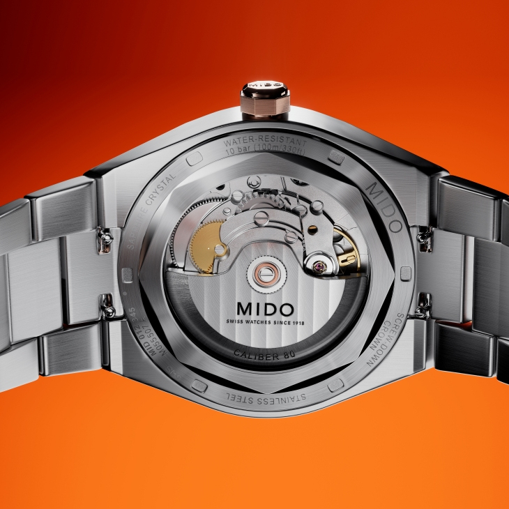 MIDO - MULTIFORT - M055.507.22.051.00  - 從雙冠到單冠：MIDO以Multifort 8 One Crown雙色金新款續寫八角幾何美學