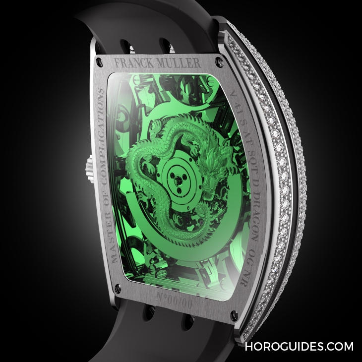 FRANCK MULLER - Curvex CX - （Cintree Curvex） - 最可愛的神話瑞獸！FRANCK MULLER隆重呈獻Cintrée Curvex和Vanguard龍年限定版