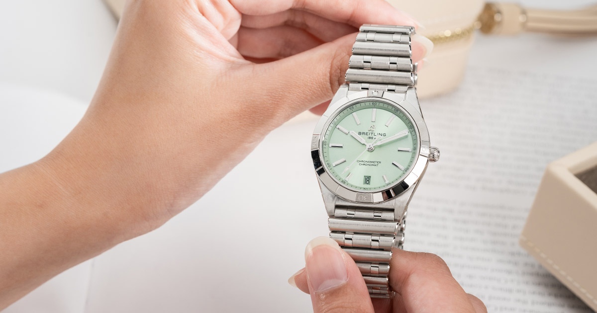 最時尚的個性女錶|百年靈Chronomat Automatic 36